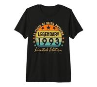 Legendario Desde 1993 Edición Limitada 33 cumpleaños Camiseta Premium