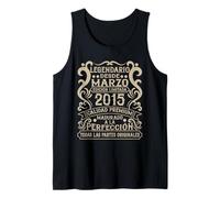 Legendario Desde Marzo 2015 - Cumpleaños 11 Años Camiseta sin Mangas