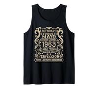 Legendario Desde Mayo 1963 - Cumpleaños 63 Años Camiseta sin Mangas