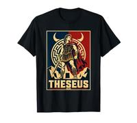 Legendario héroe Griego Teseo Laberinto Guerrero Camiseta