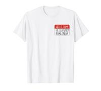 Legendario Homeópata Hierbas Homeopáticas Naturópata Homeopatía Camiseta gráfica económica, Hombre, Blanco, L