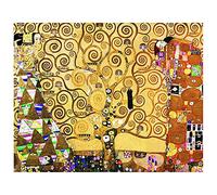 Legendarte - Cuadro Lienzo, Impresión Digital - El Árbol De La Vida - Gustav Klimt - Decoración Pared cm. 80x100