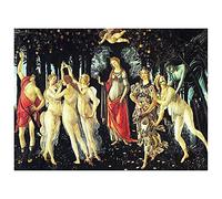 Legendarte - Cuadro Lienzo, Impresión Digital - La Primavera - Sandro Botticelli - Decoración Pared cm. 40x50