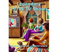 Legendary 1970s TV Shows: Word Search Adventures (Large Print)