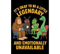 Legendary and Emotionally Unavailable Journal; Journal for Self Reflection and Emotional Regulation; Anti Depression & Anti Anxiety Journal Writting