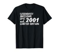 Legendary Awesome Epic Birthday Gift 2001 Limited Edition Camiseta