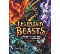 Legendary Beasts: An Adult Coloring Book of Fantasy Creatures (Legendary Coloring Books)