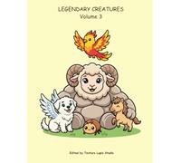 Legendary Creatures Volume 3: The Era of Lost Myths - Kids coloring book (LEGENDARY CREATURES - KIDS COLORING BOOKS)