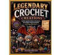 LEGENDARY CROCHET CREATIONS: Crochet Legendary Beasts, Adventurers, and Dungeon-Inspired Keepsakes for Every Skill Level