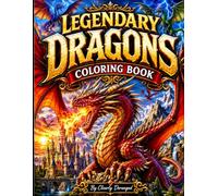 Legendary Dragons Coloring book: A Collection of Powerful Dragons from Fantasy Worlds