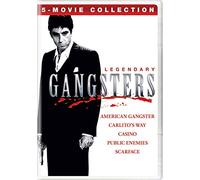 Legendary Gangsters: 5-Movie Collection (American Gangster/Carlito'sWay/Casino/Public Enemies/Scarface) [USA] [DVD]