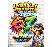 Legendary Graffiti Six-Seven Coloring Book.: Bold Designs, Fun Characters, and Street Art for Kids