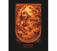 Legendary Hero vs Serpent Notebook - Greek Mythology Art: Epic Battle of Strength and Courage Illustration | Multi-Headed Serpent and Warrior Clash ... & Fantasy Enthusiasts (Antique Legacy)
