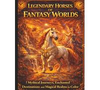 Legendary Horses of Fantasy Worlds: Mythical Journeys, Enchanted Destinations and Magical Realms to Color (Magical Horses Coloring Book Series)