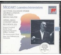 Legendary Interpretations Mozart: Opera Aria, Concert Arias, Requiem K. 626. Pons, Steber, London, Pinza.