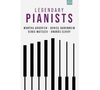 Legendary Pianists - 8-DVD Box Set ( A Romantic Take - Martha Argerich & Guy Braunstein / Daniel Barenboim plays Beethoven Piano Sonatas 7-13 / Daniel Barenboim plays Beethoven Piano Sonatas 29-3