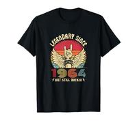 Legendary Since 1964 Vintage Retro Rock Hombre Mujer Camiseta