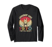 Legendary Since 1970 Vintage Retro Rock Hombre Mujer Manga Larga