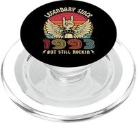 Legendary Since 1993 Vintage Retro Rock Hombre Mujer PopSockets PopGrip para MagSafe
