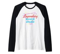 Legendary Since 2002 Camiseta Manga Raglan