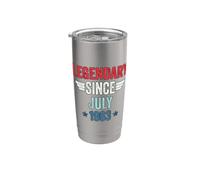 Legendary Since July 1963 Vaso térmico de acero inoxidable de doble pared