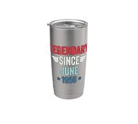 Legendary Since June 1956 Vaso térmico de acero inoxidable de doble pared