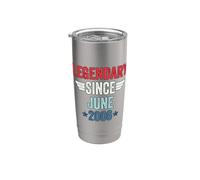Legendary Since June 2006 Vaso térmico de acero inoxidable de doble pared