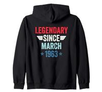 Legendary Since March 1963 Sudadera con Capucha