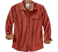 Legendary Whitetails Buck Camp Flannel Shirt Camisa Abotonada, Granero Jaspeado, M para Hombre