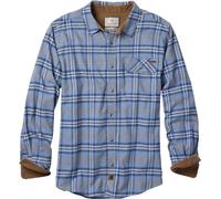 Legendary Whitetails Buck Camp Flannel Shirt Camisa Abotonada, Mayberry Plaid, M para Hombre