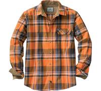 Legendary Whitetails Camisa de Franela de Manga Larga para Hombre, a Cuadros, con Botones, con puños de Pana, Canyon tartán, X-Large