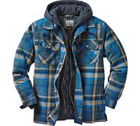 Legendary Whitetails Chaqueta de Camisa con Capucha de Madera de Arce estándar para Hombre, a Cuadros de Hacha de Pizarra, Talla XXL