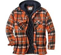 Legendary Whitetails Chaqueta de Camisa con Capucha Maplewood para Hombre, Talla XL, a Cuadros Tomahawk