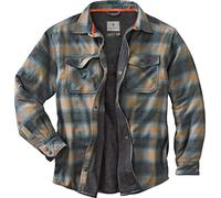 Legendary Whitetails Chaqueta de franela con forro térmico para hombre, con relleno de poliéster, Cielo, Medium