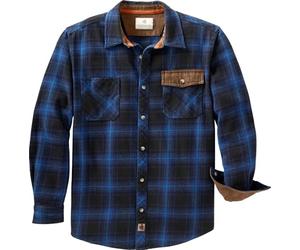 Legendary Whitetails, Harbor, Camisa de Franela Pesada para Hombre, Medium
