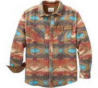 Legendary Whitetails Harbor Heavyweight Flannel Shirt Camisa Abotonada, Desert Oasis, XL Alto Hombres