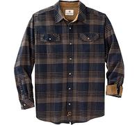 Legendary Whitetails Legendary Flannel Shirt Camisa Abotonada, Azul Marino, XL para Hombre