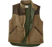 Legendary Whitetails Longhorn Ranchers Chaleco sin mangas para hombre, Nuez Moscada, S