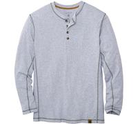 Legendary Whitetails Maverick Slub Henley - Camisa para Hombre, Athletic Heather, 4X-Large Alto
