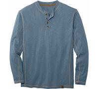Legendary Whitetails Maverick Slub Henley - Camisa para Hombre, Azul (Blue Mirage), Large