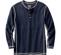 Legendary Whitetails Maverick Slub Henley Henley - Camisa para Hombre, Hombre, Camisa Henley, 6005, Azul Marino, 3X-Large Big Tall