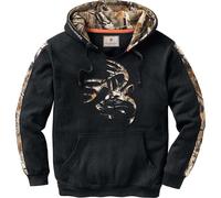 Legendary Whitetails Sudadera con Capucha Camo Outfitter para Hombre, Hombre, Capucha, 6781, Ónix, 4X-Large Big Tall