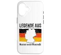 Legende aus Neustadt an Der Weinstraße, Germany, Deutschland Carcasa para iPhone 16