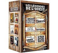 Légendes de l'Ouest : L'homme des hautes plaines + La caravane de feu + Il était une fois dans l'Ouest + Règlements de comptes à O.K. Corral + L'homme ... Liberty Valance + Le train siffera trois fois [Francia] [DVD]