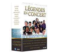 Légendes en concert : Luciano Pavarotti + Elvis Presley + Tom Jones + Frank Sinatra + The Temptations + Barry White + Julio Iglesias + Dean Martin + James Brown + Sammy Davis Jr. [Francia] [DVD]