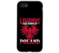 Legends Are Born In Poland Eagle Flag Pride Edición polaca Carcasa para iPhone SE (2020) / 7/8