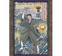 Legends in Ink: A Japanese-Style Coloring Book of World Icons - 44 Historical Figures in Ukiyo-e Art