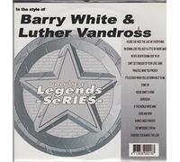 Legends Karaoke CDG Hits of BARRY WHITE And LUTHER VANDROSS Music CD by Legend Series