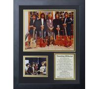 Legends Never Die Collage de Fotos Enmarcado Traveling Wilburys, 11 x 14 Pulgadas, Color Negro