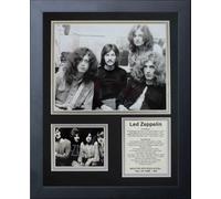 Legends Never Die "LED Zeppelin Early años Foto enmarcada Collage, 11 x 14